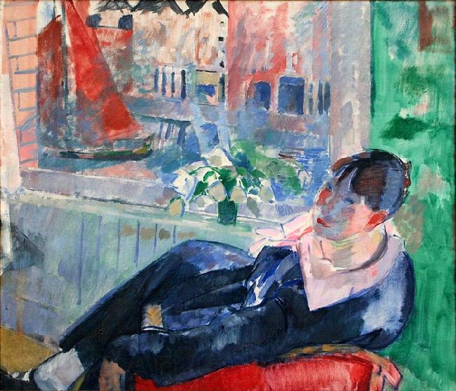 Rik Wouters Afternoon in Amsterdam. Norge oil painting art